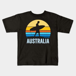 Vintage Sunset Austria Kids T-Shirt